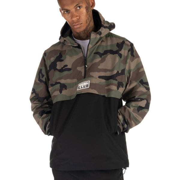 Pro Club Men’s Nylon Hooded Anorak